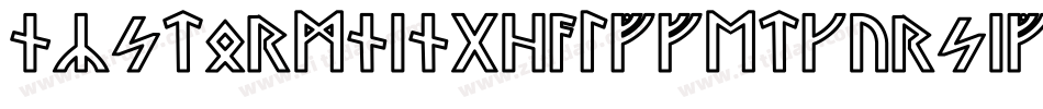 NyStormningHalvfetKursiv-BAdx字体转换