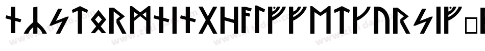 NyStormningHalvfetKursiv-BAdx字体转换