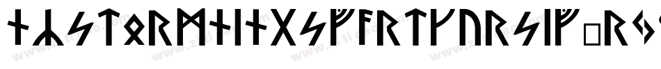 NyStormningSvartKursiv-rJ07字体转换