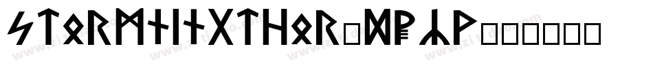 StormningThor-D8yW字体转换
