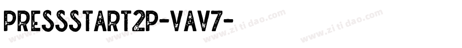 PressStart2P-vaV7字体转换