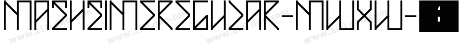 MathTimeRegular-MwXw字体转换