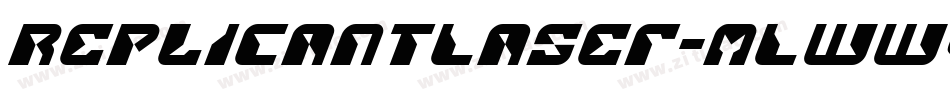 ReplicantLaser-mLWWv字体转换