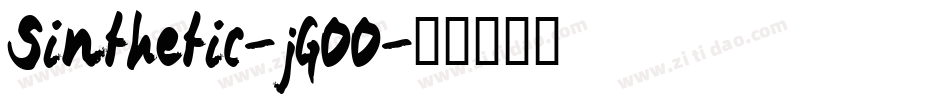 Sinthetic-jG00字体转换