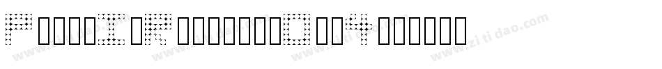 PixelIiRegular-Omr4字体转换