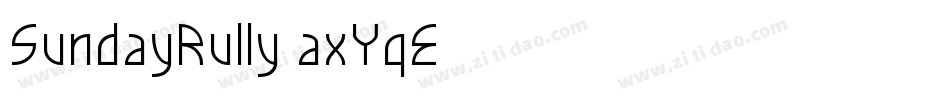 SundayRully-axYqE字体转换