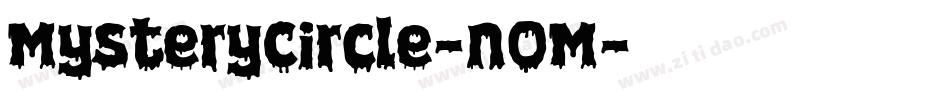 MysteryCircle-nOM字体转换