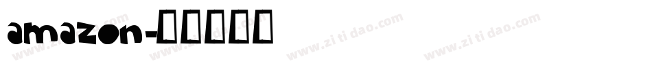 amazon字体转换