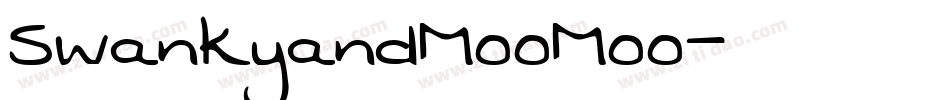 SwankyandMooMoo字体转换