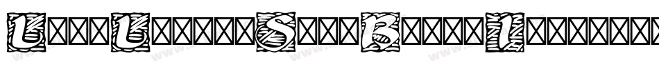 LinoLetterStd-BlackIt字体转换