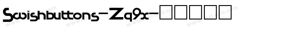 Swishbuttons-Zq9x字体转换