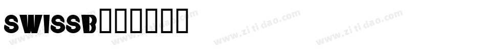 swissb字体转换