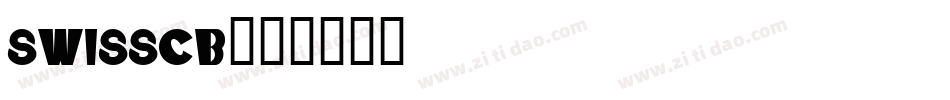 swisscb字体转换