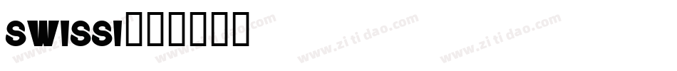 swissi字体转换