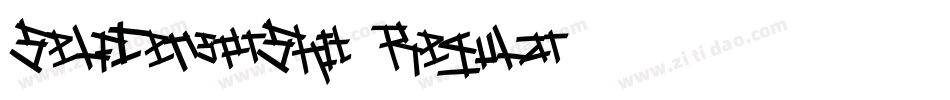 SelfCensorShit-Regular字体转换