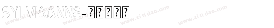 Sylviaanne字体转换