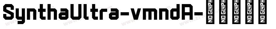 SynthaUltra-vmndA字体转换