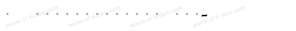 TCAdministerBoldCond字体转换