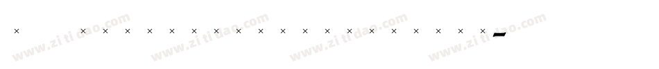 TCAdministerHandtooled字体转换