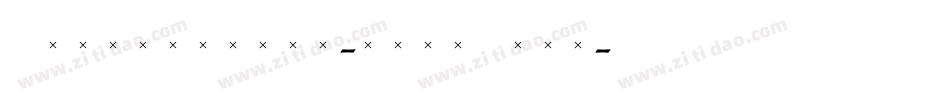 ActaDisplay-BookItal字体转换