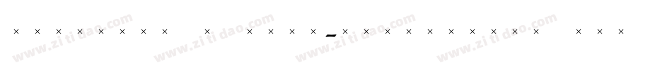 GaramondITCbyBT-BookNarrowItal字体转换