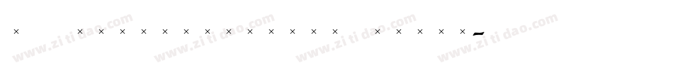 TCAdministerBookItalic字体转换