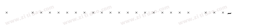 TCAdministerHandtooledCond字体转换