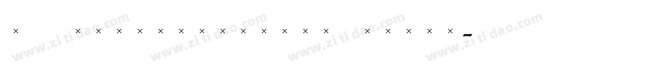 TCAdministerBookItalic字体转换