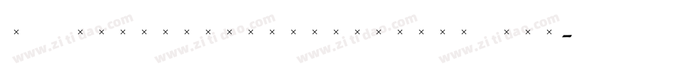 TCAdministerHandtooledCond字体转换