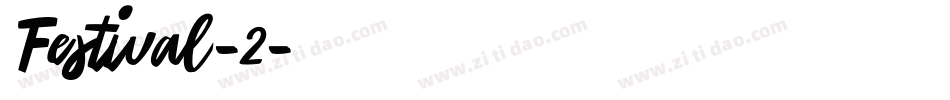 Festival-2字体转换