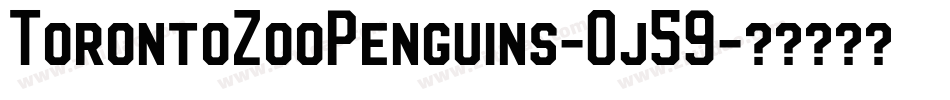 TorontoZooPenguins-0j59字体转换