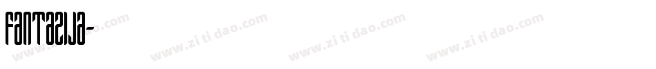 Fantazija字体转换