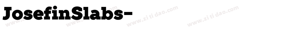 JosefinSlabs转换器字体转换