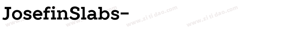 JosefinSlabs转换器字体转换