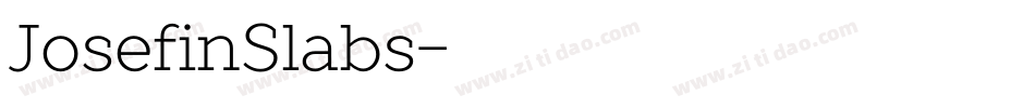 JosefinSlabs转换器字体转换
