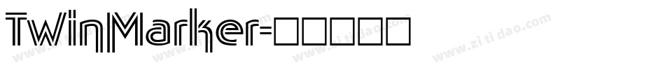 TwinMarker字体转换
