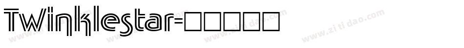 Twinklestar字体转换
