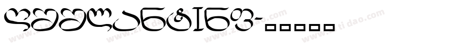 RSSlantInf字体转换