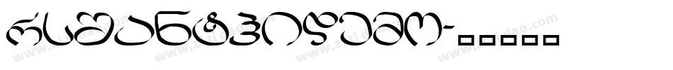 rsSanthidemo字体转换