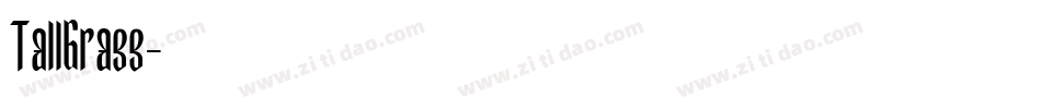 TallGrass字体转换