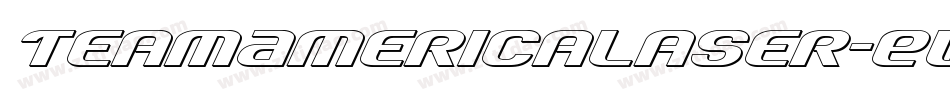 TeamAmericaLaser-EwAW字体转换