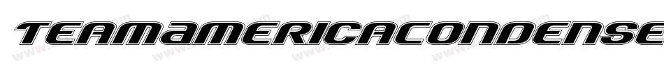 TeamAmericaCondensed-eram字体转换 TeamAmericaCondensed-eram字体转换