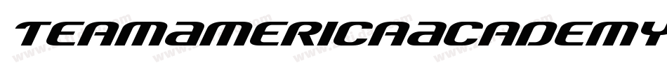 TeamAmericaAcademy-0Zw9字体转换