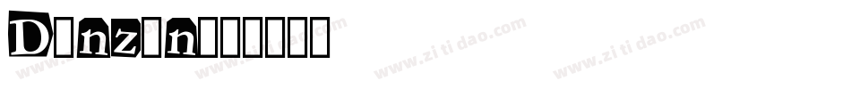 Danzin字体转换