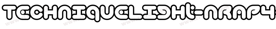 TechniqueLight-nRAP4字体转换