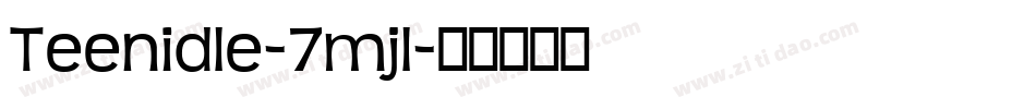 Teenidle-7mjl字体转换