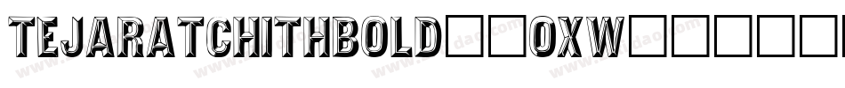 TejaratchiThBold-2OXw字体转换