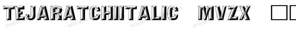 TejaratchiItalic-MVzx字体转换