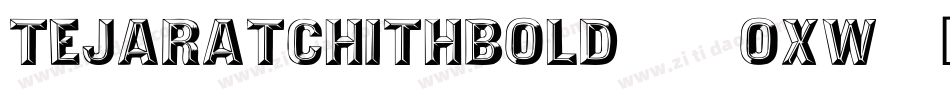 TejaratchiThBold-2OXw字体转换