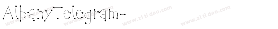 AlbanyTelegram字体转换